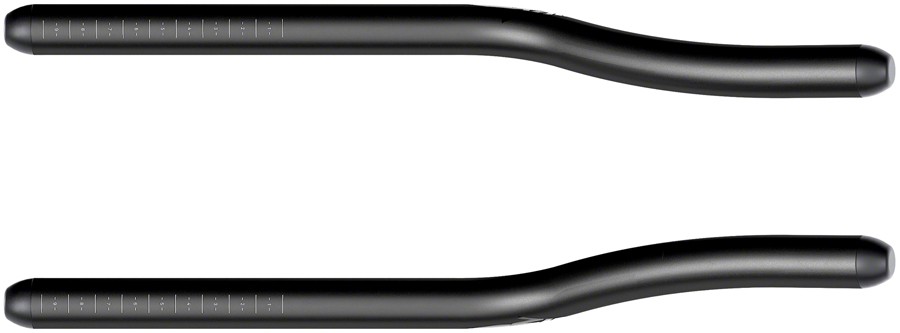 Zipp Vuka Alumina Evo 70 Extensions – 22.2mm, 360mm, Bead Blast Black