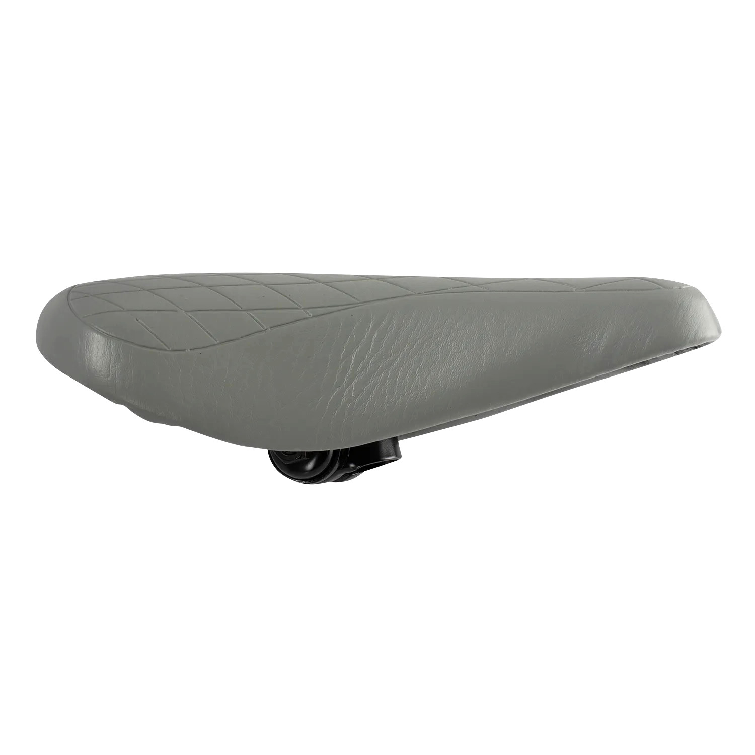 GRAY BMX Bike Seat Diamond Pattern Vinyl Bicycles New