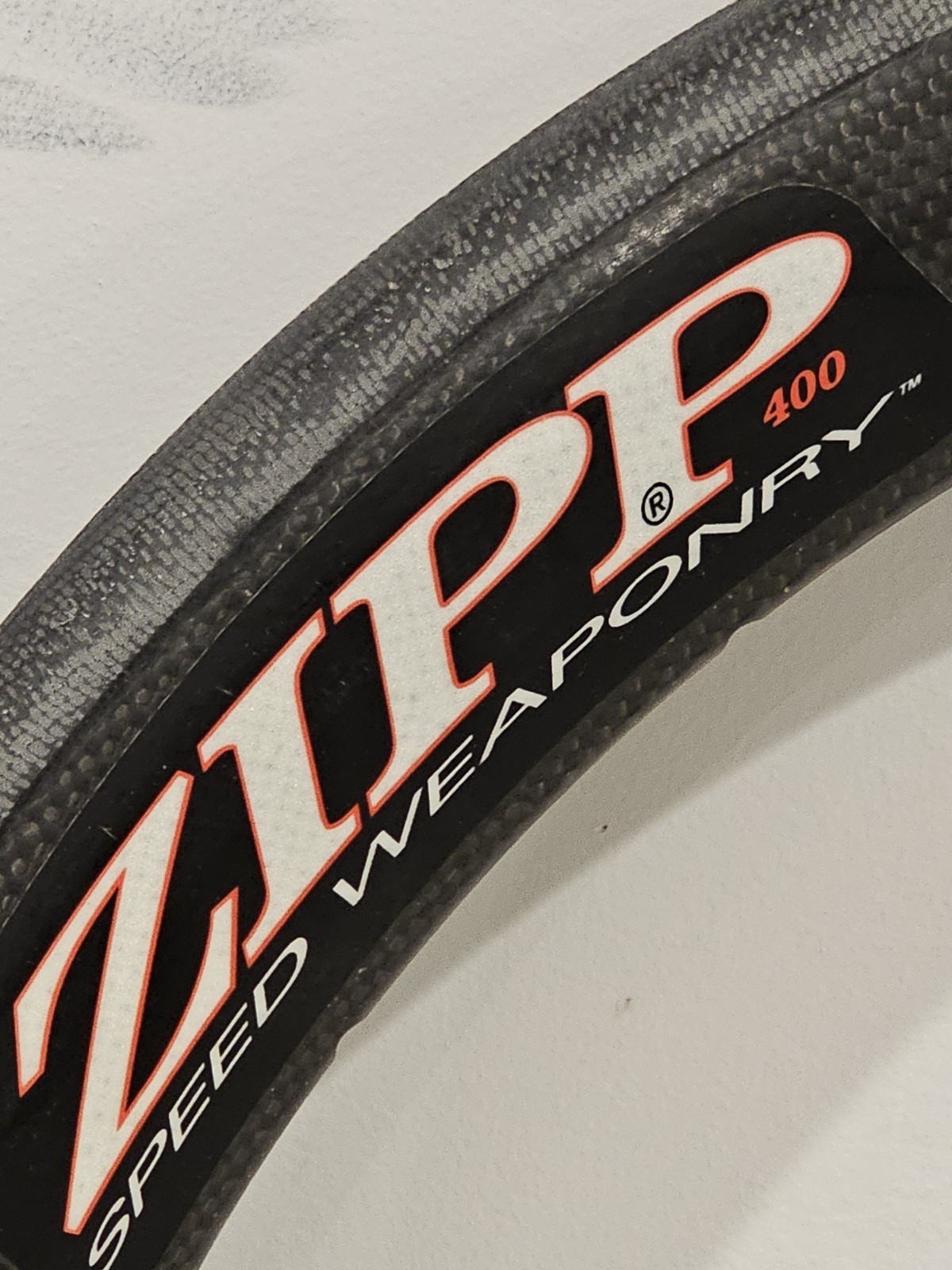 Zipp 400 Carbon Tubular Rim 24H Made in USA Excellent Condition Speed Weaponry