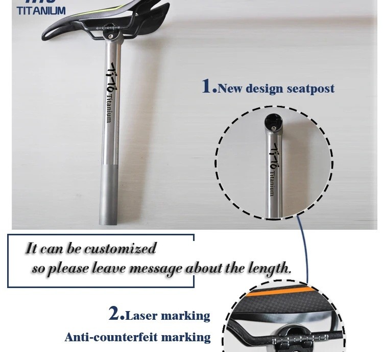 TiTo new arrival ti alloy seatpost new arrival bicycle seat post