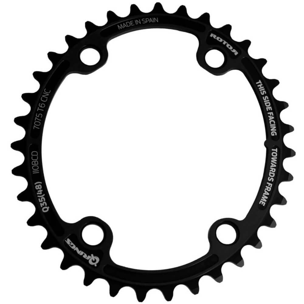 ROTOR 110×4 Aero Chainrings for SRAM AXS – Round