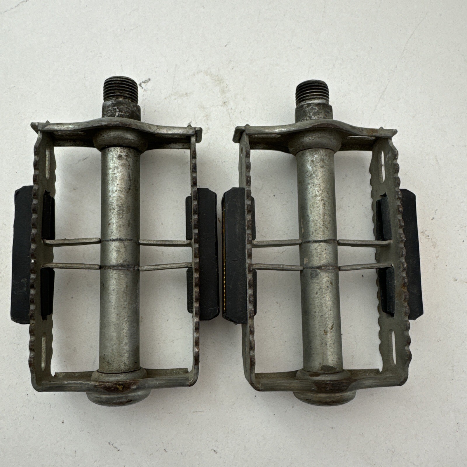 Vintage Union Pedals 9/16 in Rat Trap Old School BMX Klunker Eroica Germany A30