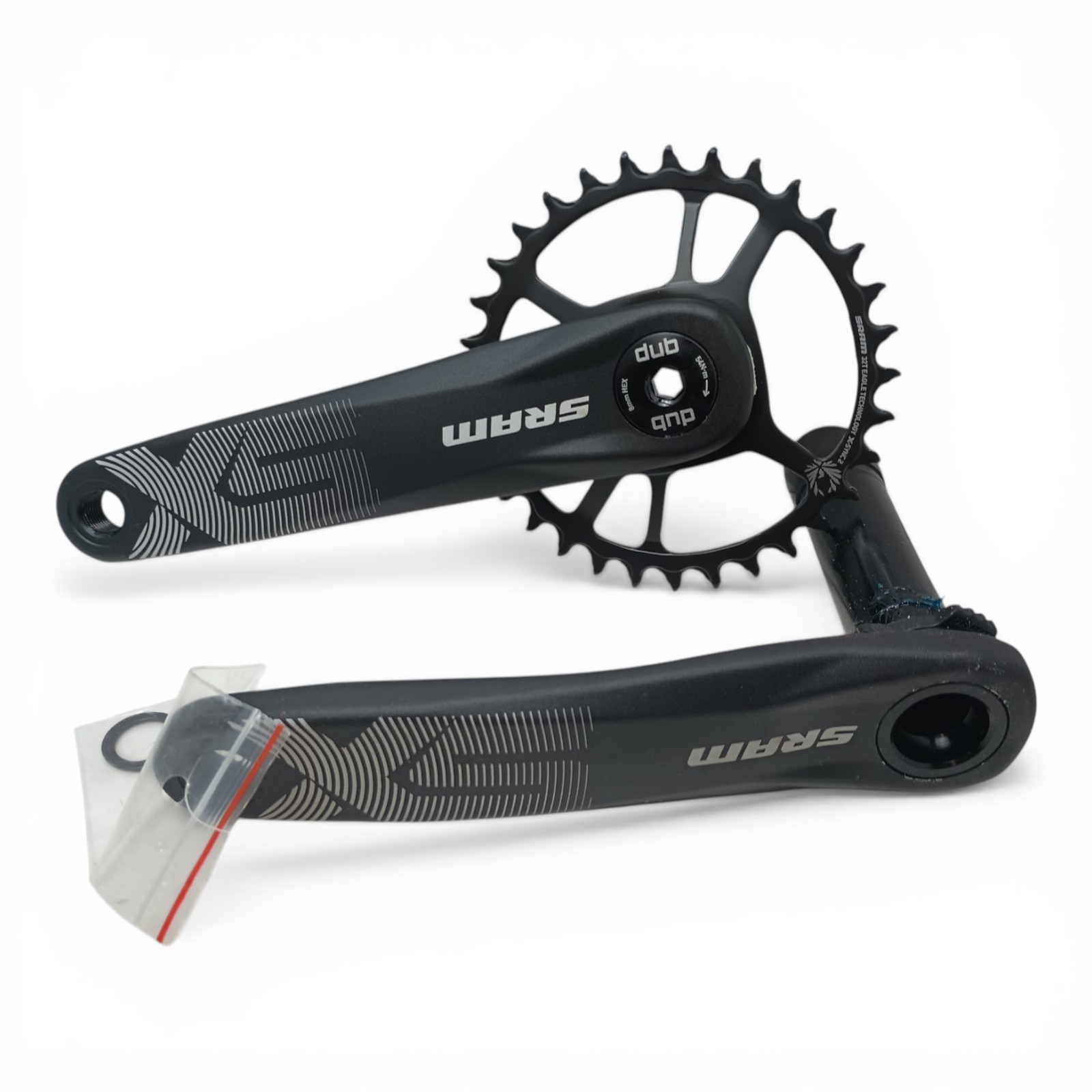 Sram SX Eagle Crankset Dub 175mm 32T Black MTB 12 speed