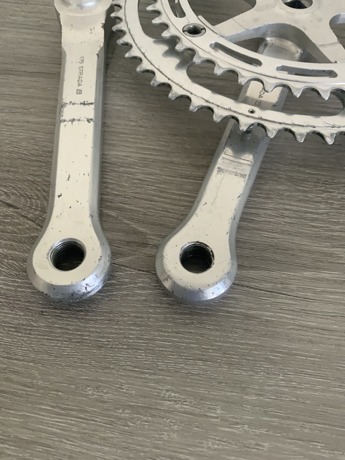 CAMPAGNOLO RECORD CRANKSET DOUBLE 52-42 TOOTH 170 MM ARMS