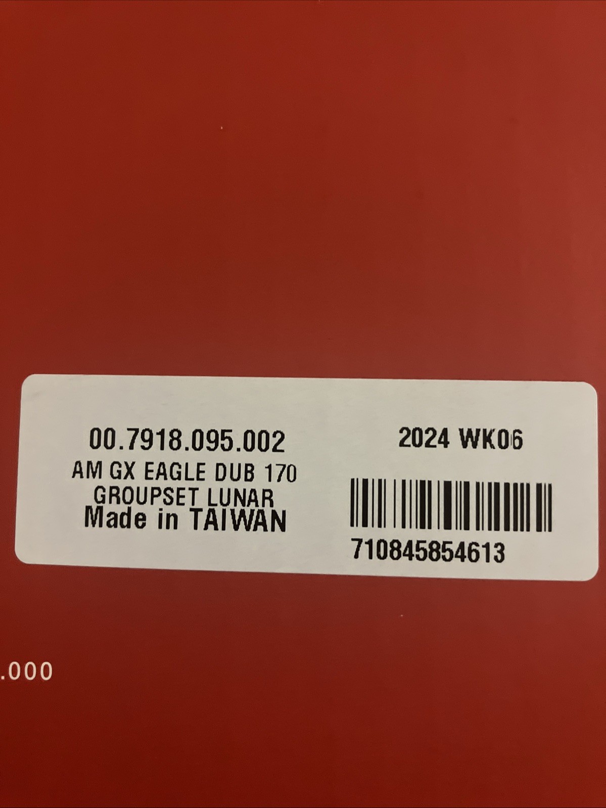 SRAM GX Eagle Dub 170mm 32T 12-Speed Group Set