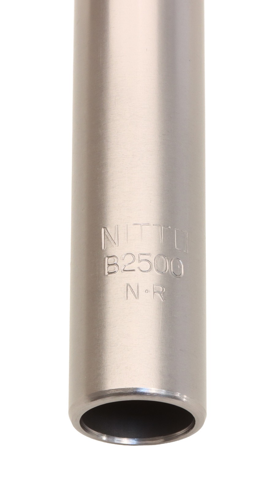 Nitto B2500AA Straight Handlebar Gunmetal 25.4mm Clamp x 50cm Width NOS NEW