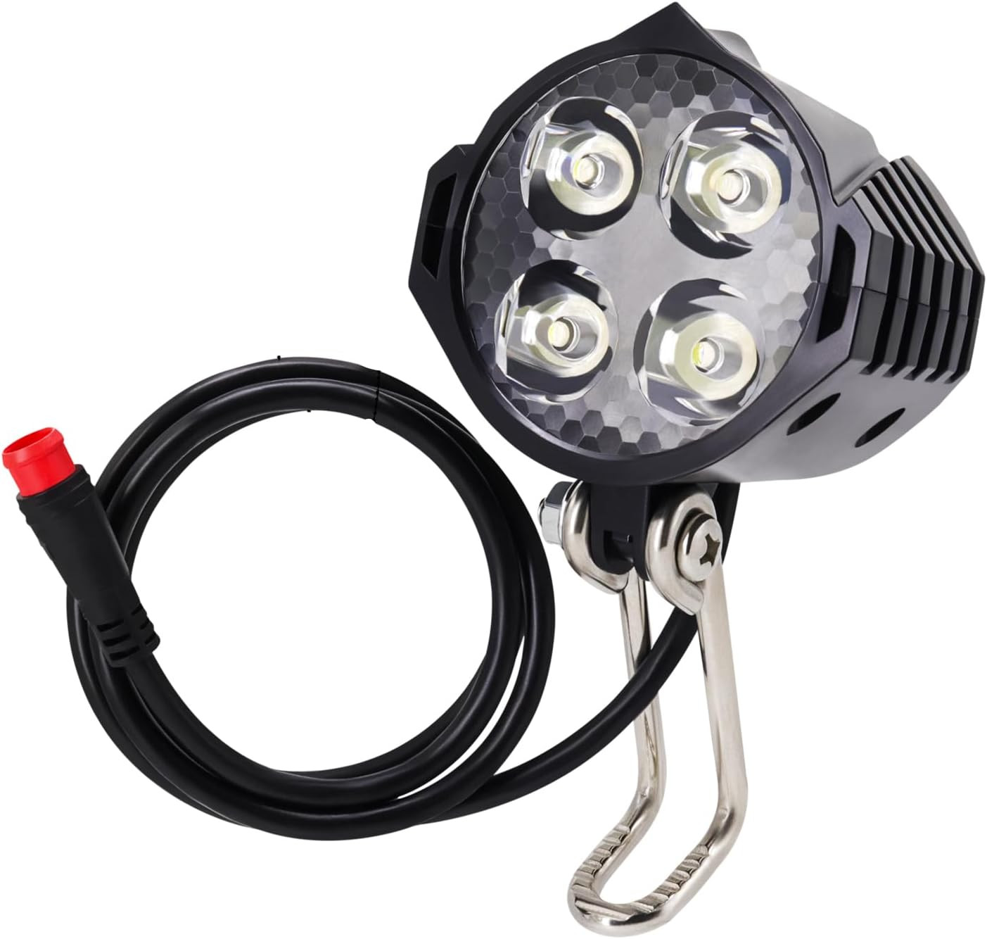 Ebike Headlight 48V 36V 12V-60V Compatible 2 Pin Waterproof Connector Electric