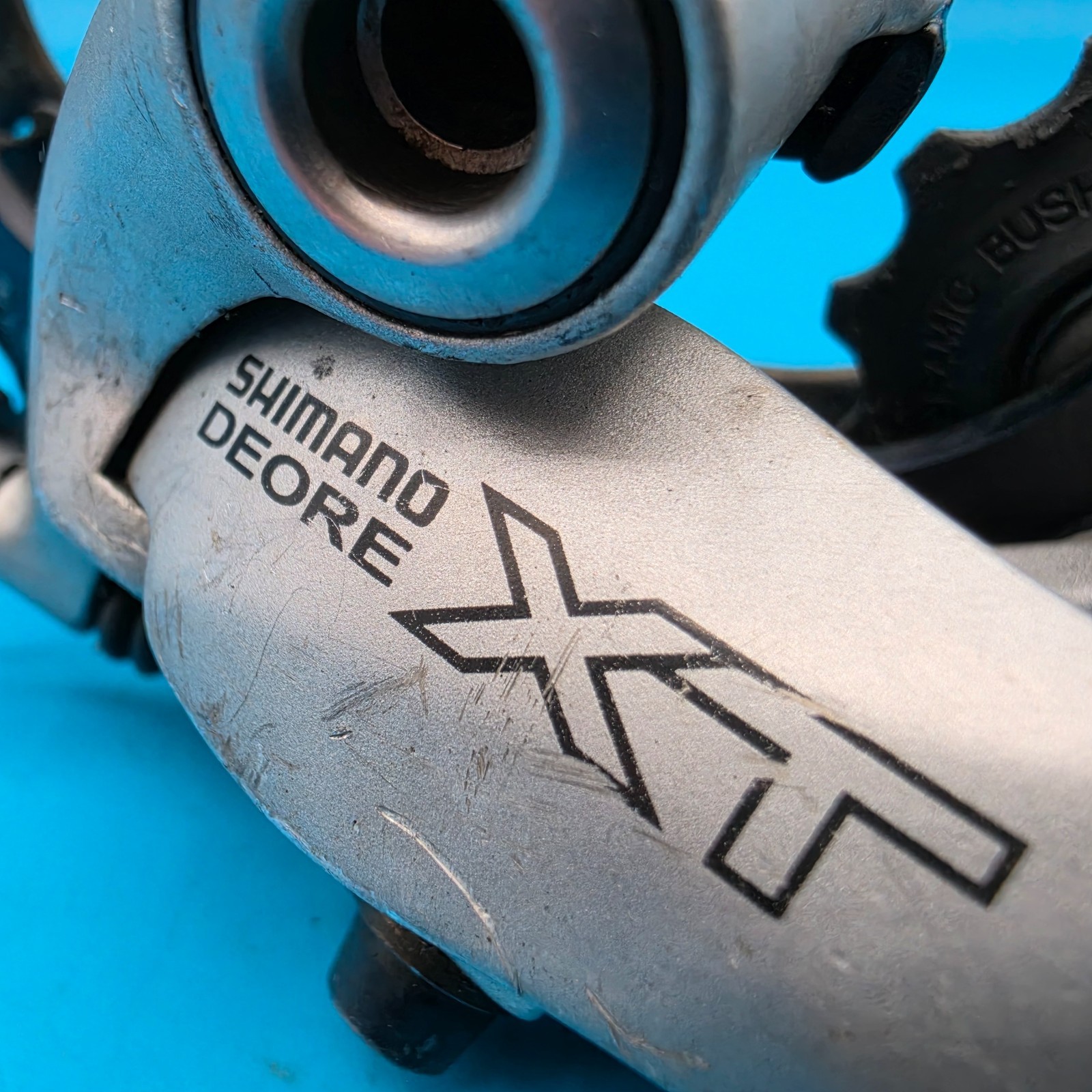 Shimano DEORE XT RD-M750 SGS 9 Speed Long Cage MTB Rear Derailleur g22