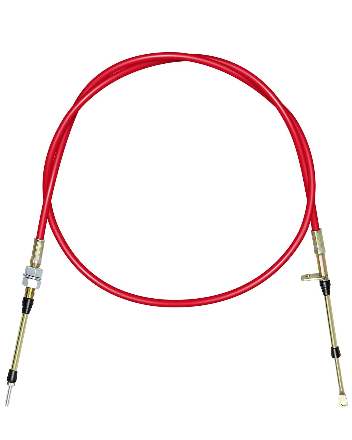 WMJNH 80833 Shifter Cable Fits for B&M Shifters with Eyelet End, 5 Ft Long…
