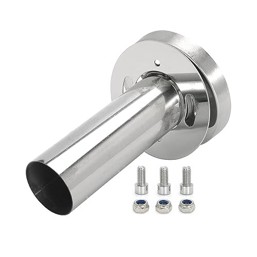 4.5″ Round Tip Silencer Exhaust Muffler for 4.5 inch Tip Removable Exhaust