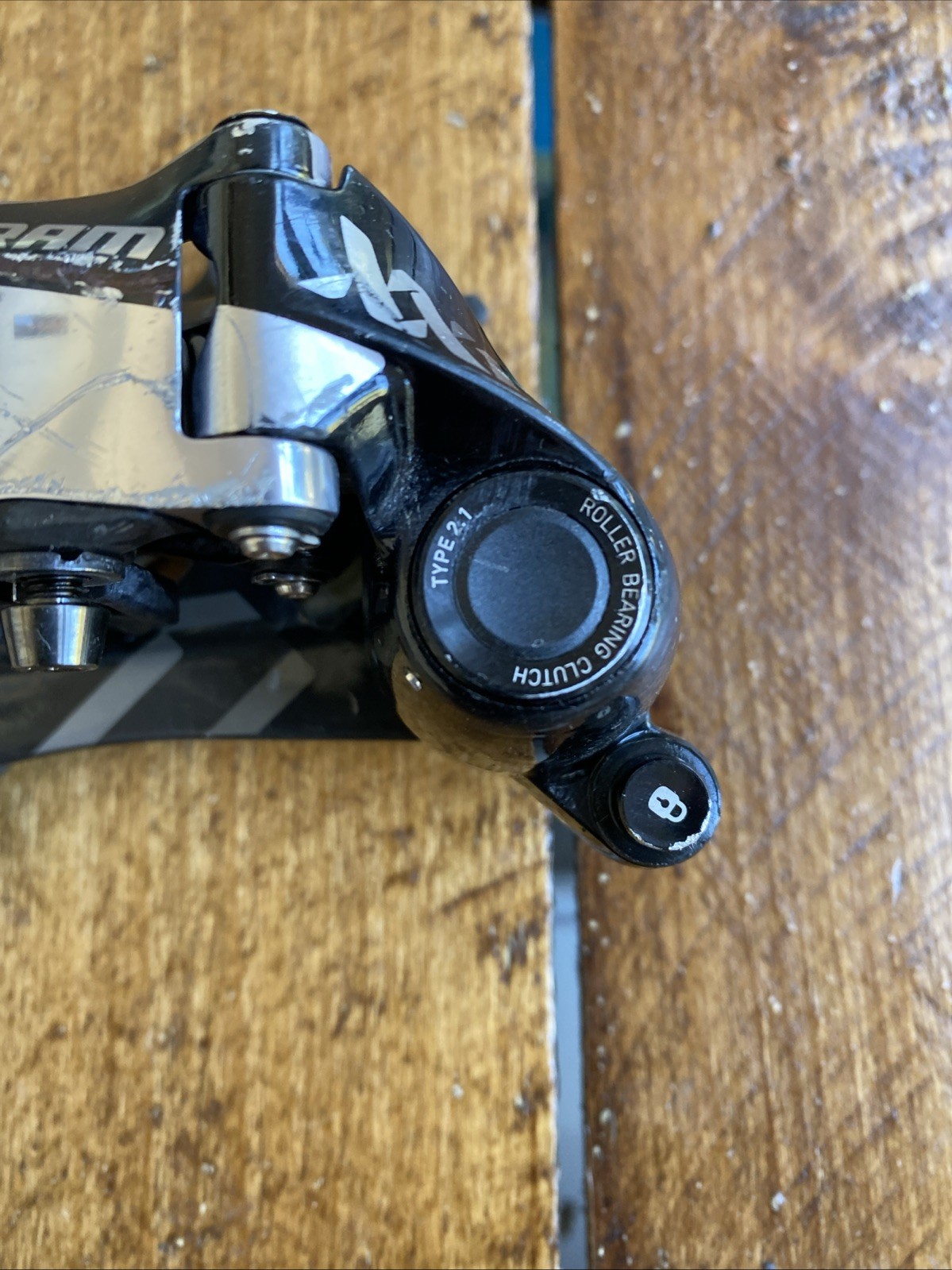 SRAM XX1 11-Speed Rear Derailleur Type 2.1 Clutch Carbon Cage MTB