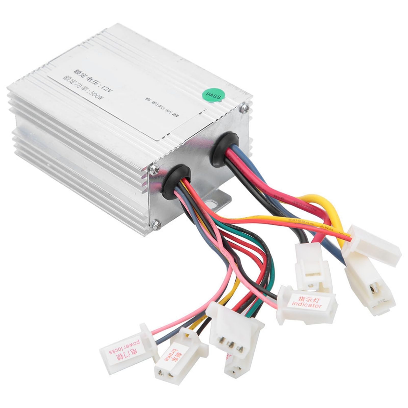 DC Motor Speed Controller,12V 500W Brush Motor Speed Controller for -Bike Ele…