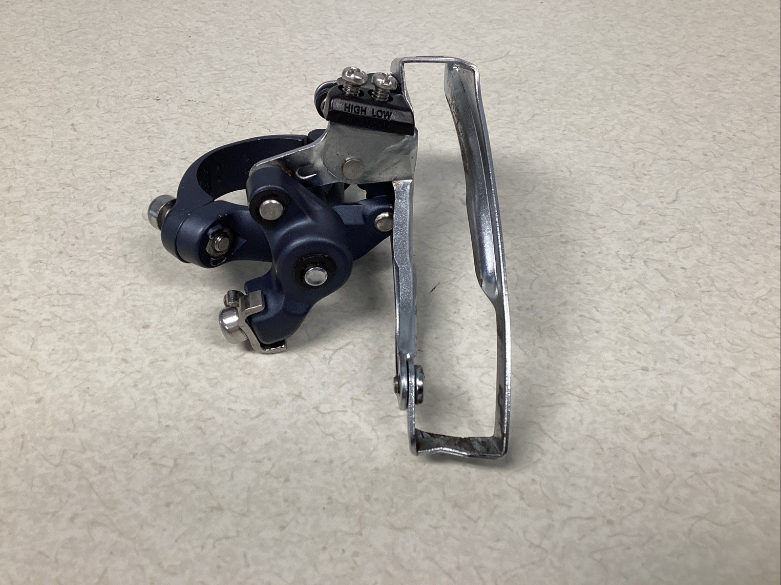 Shimano DEORE LX FD-M570 Front Derailleur 34.9mm TopPull Triple 3×9 90’s MTB