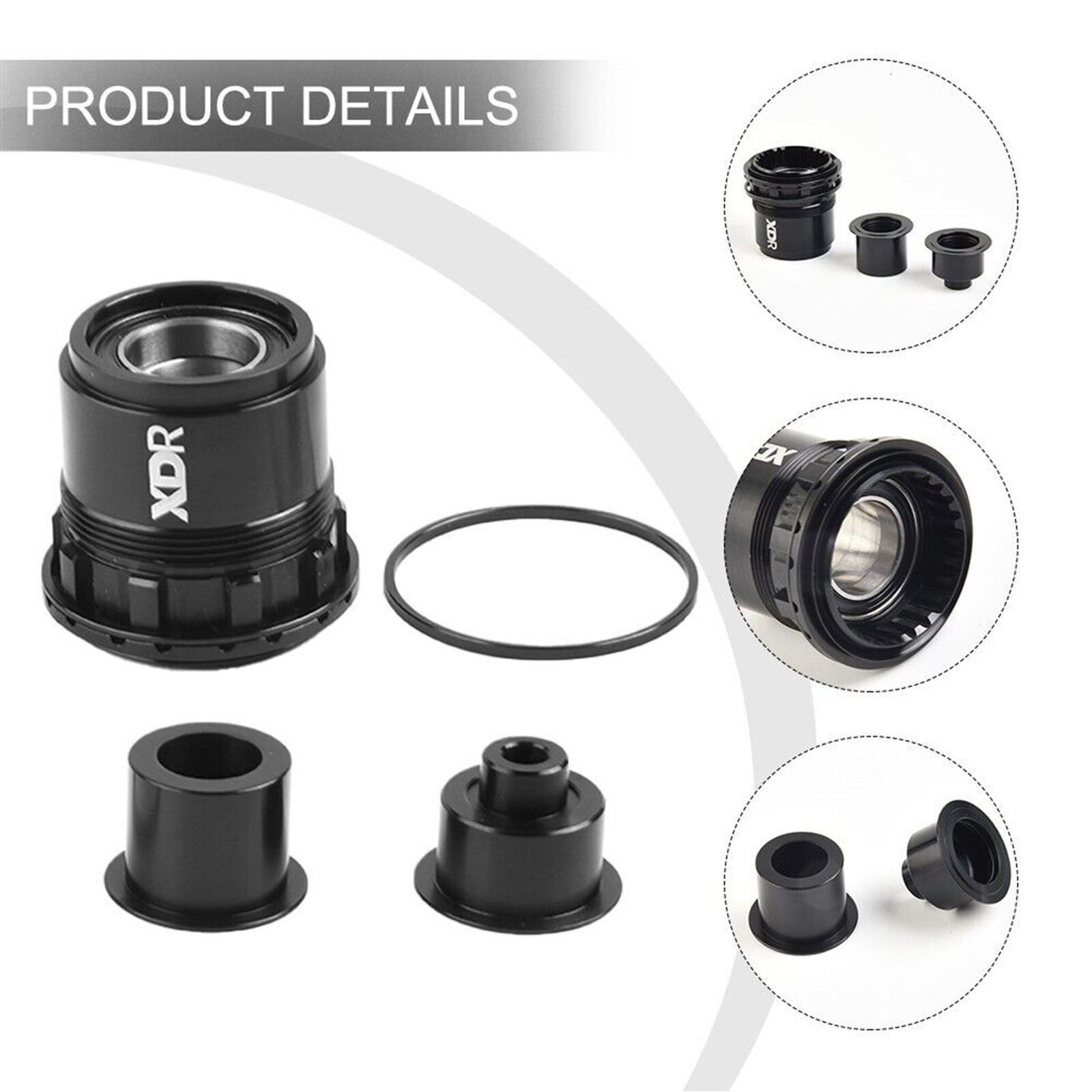 For DT-SWISS 240/350 Hubs to XD/XDR Bicycle 12-Speed Freehub Body Replace Kit