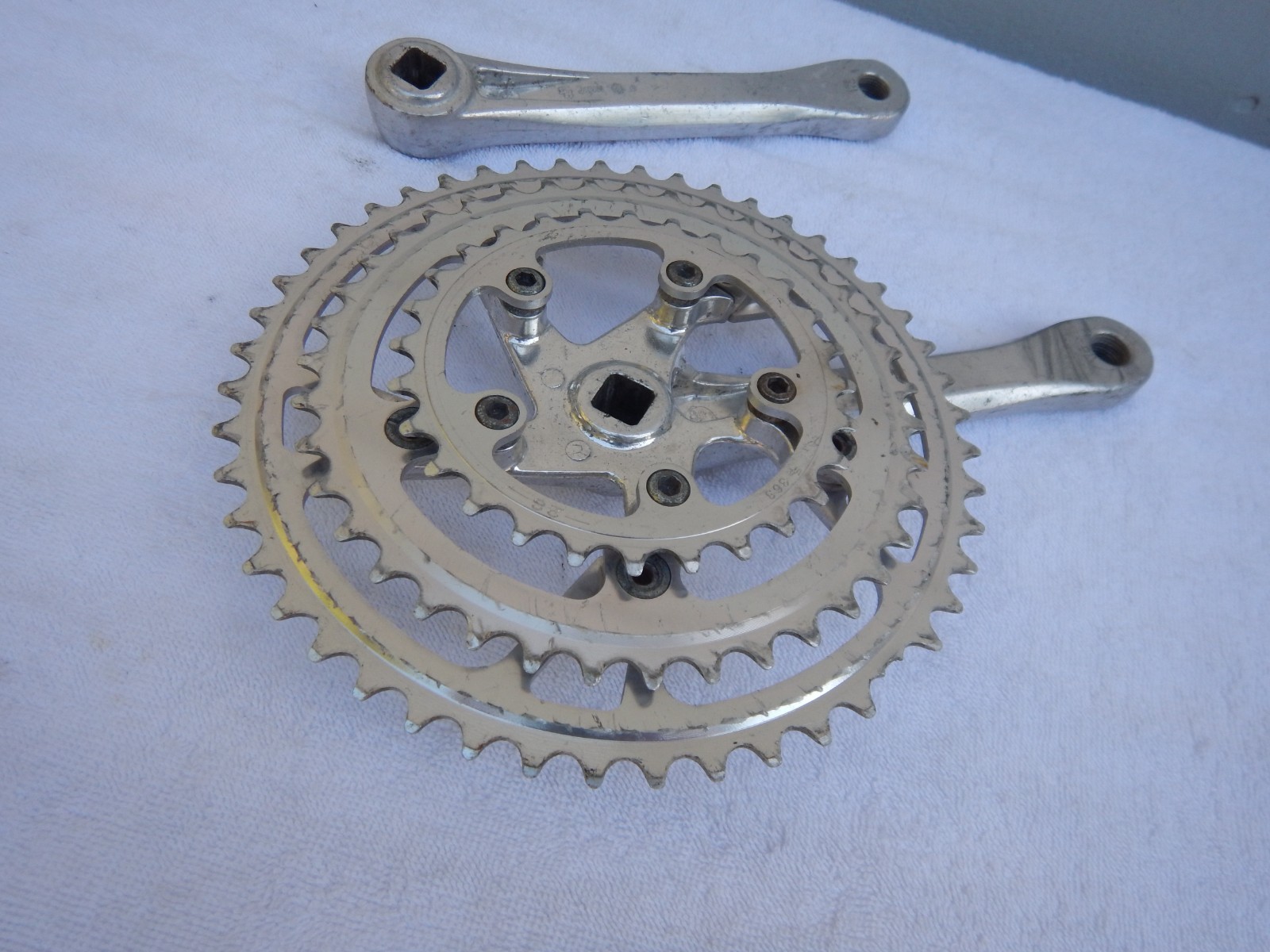 SR Sakae CR Turbine Triple Mountain Touring Bike 175 Cranks Crankset 110BCD