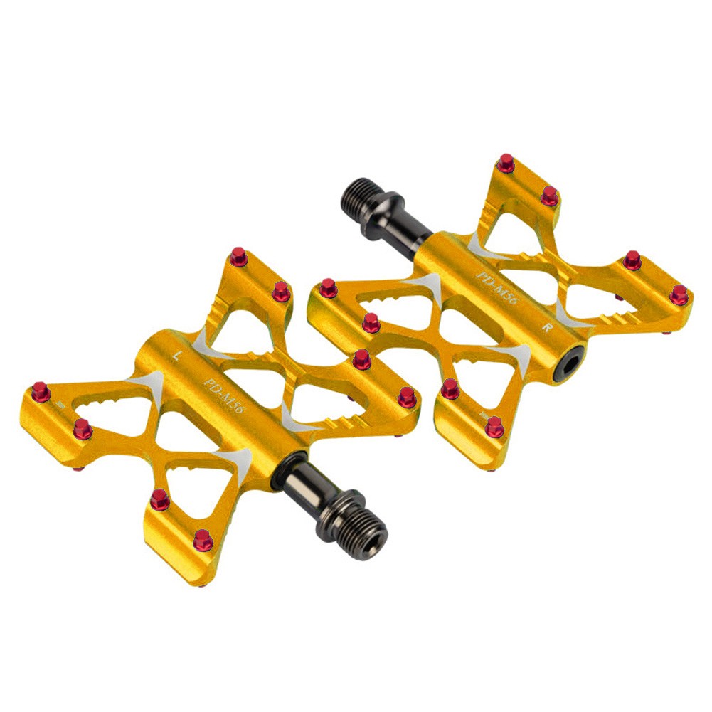 PROMEND MTB ROAD Bike Ultralight Aluminum Pedal Bicycle Flat Pedal 3 Bearing