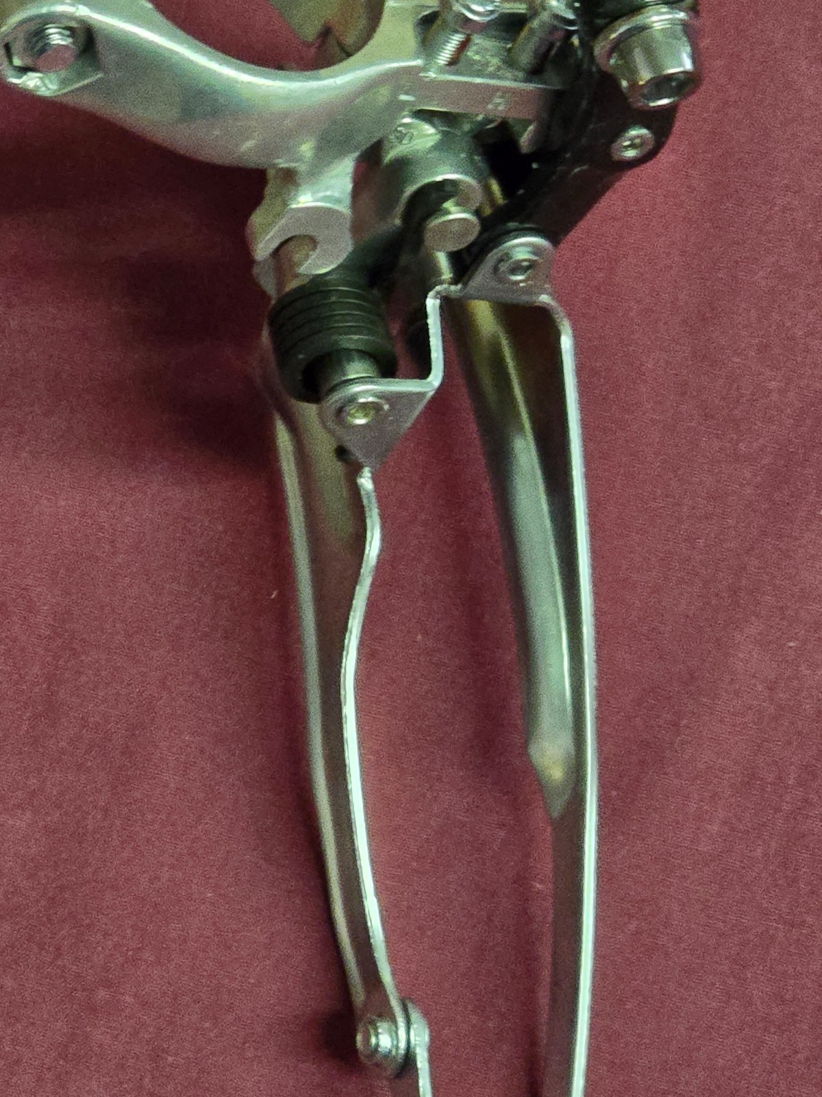 Suntour XCE MTB Front Derailleur 28.6 Clamp-On Bottom Pull For Triple NOS