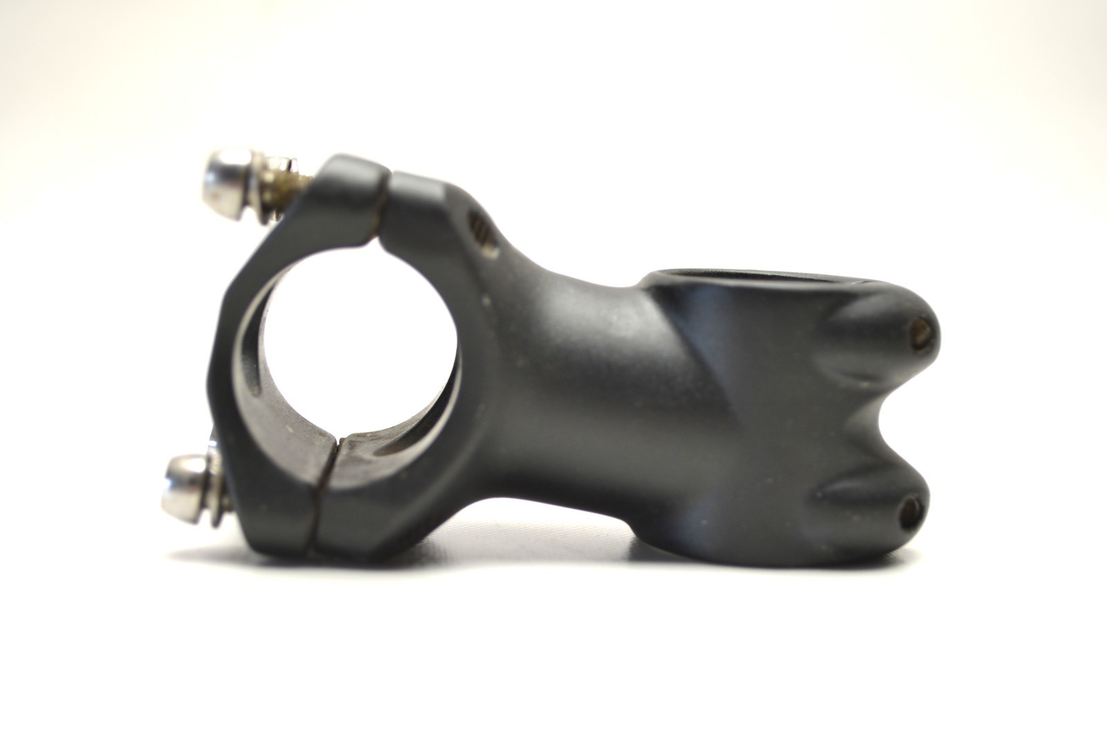 BLACK ANODIZED 60 MM REACH BICYCLE 1 1/8 THREADLESS 9 DEG. STEM 31.8 MM CLAMP