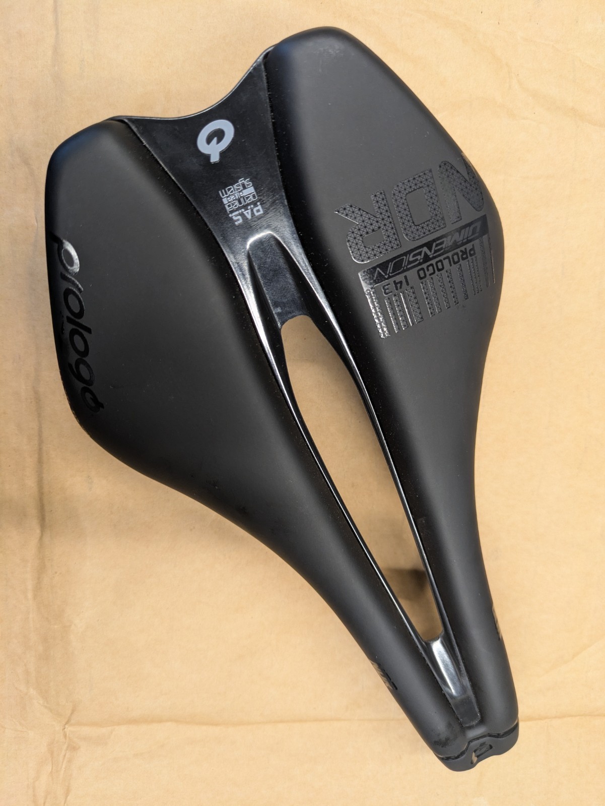 Prologo Dimension / NDR 143mm Pro STN Rail Road MTB Triathlon Saddle Black