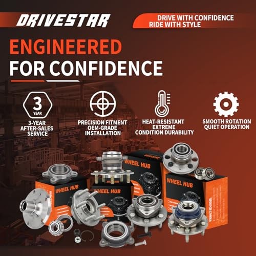 513309 Pair Front Wheel Hub & Bearing Assembly Driver & Passenger 513309-2pcs