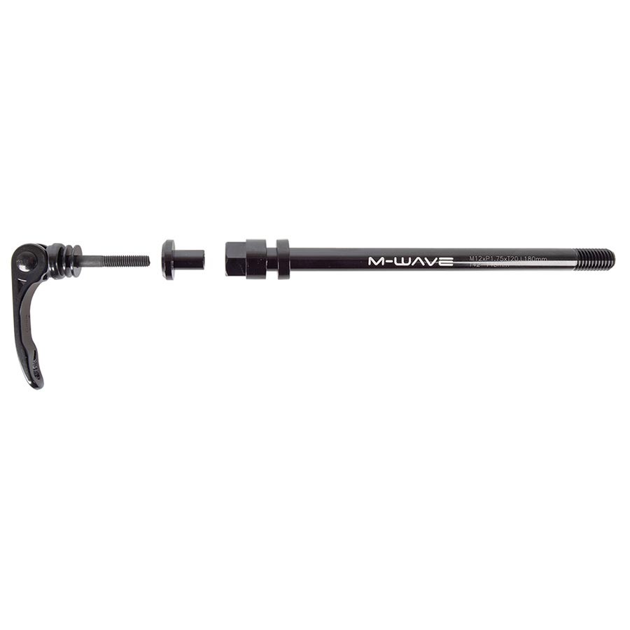 M-Wave Stalwart 171mm Aluminum Thru-Axle for 12x142mm Bicycles with Trailer