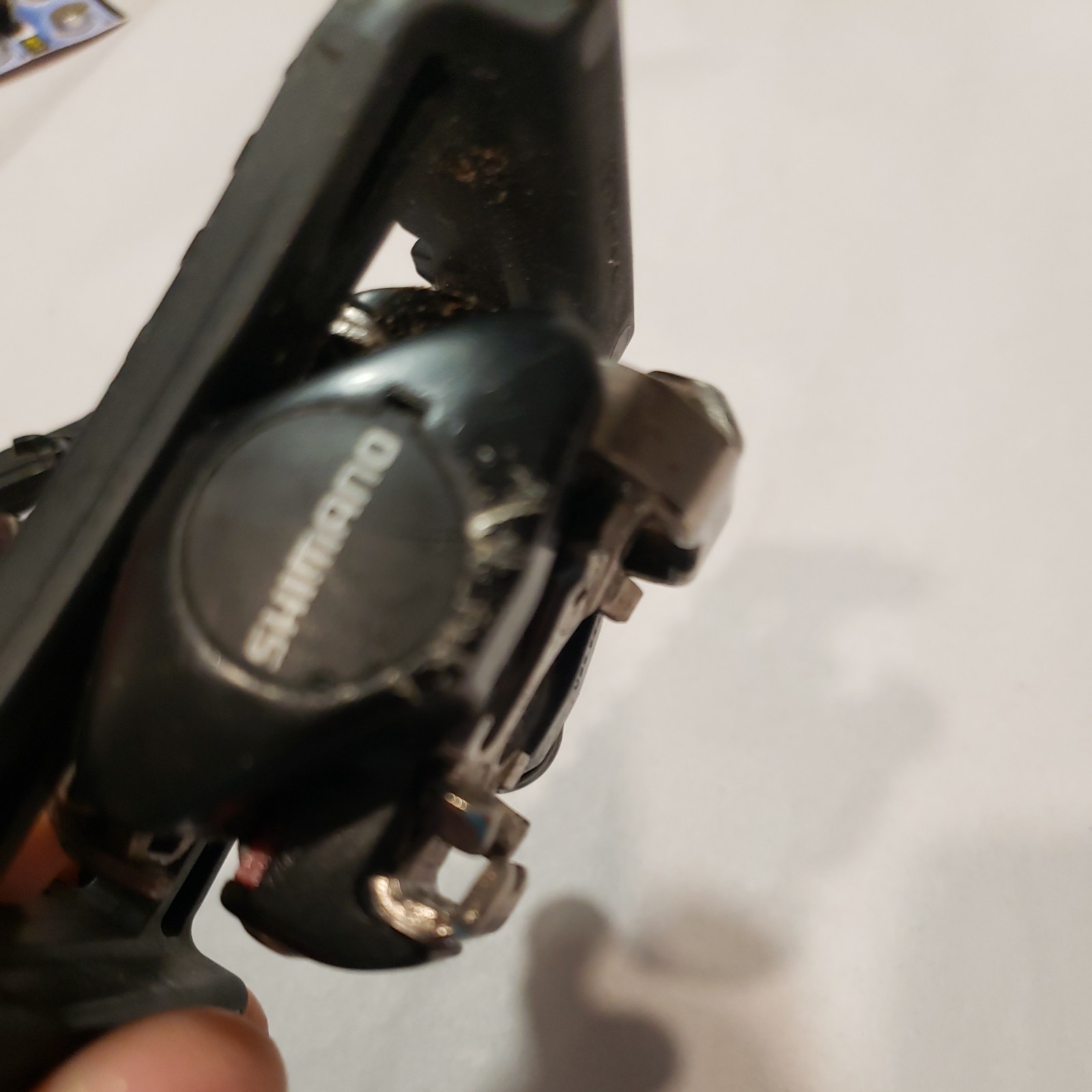 Shimano PD-M505 SPD Pedals w/ SM-PD22 Platform Adapters Reflectors Clipless