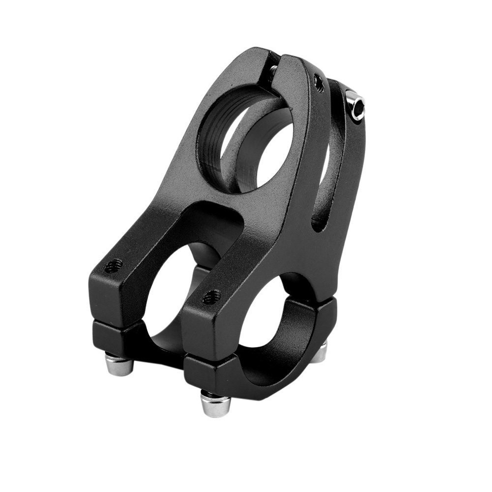 Mountain Bicycle Stem 31.8 x 45mm Short Handlebar Riser Component Part Black