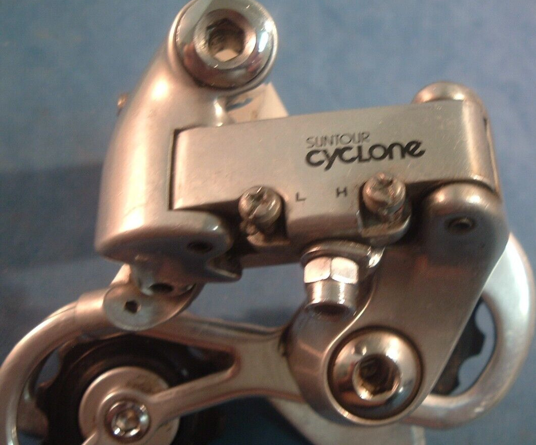 SunTour Cyclone RD-6000 Road Rear Derailleur – 2×5/6/7-Speed- 28T- VGC++