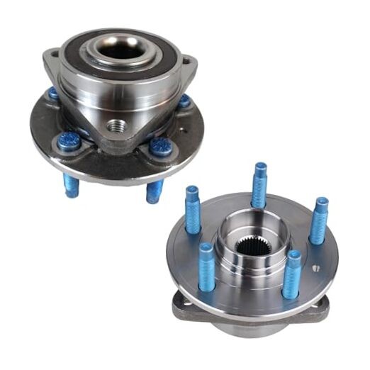 513315 Front 2pcs Wheel Bearing and Hub Assembly Compatible with Chevrolet
