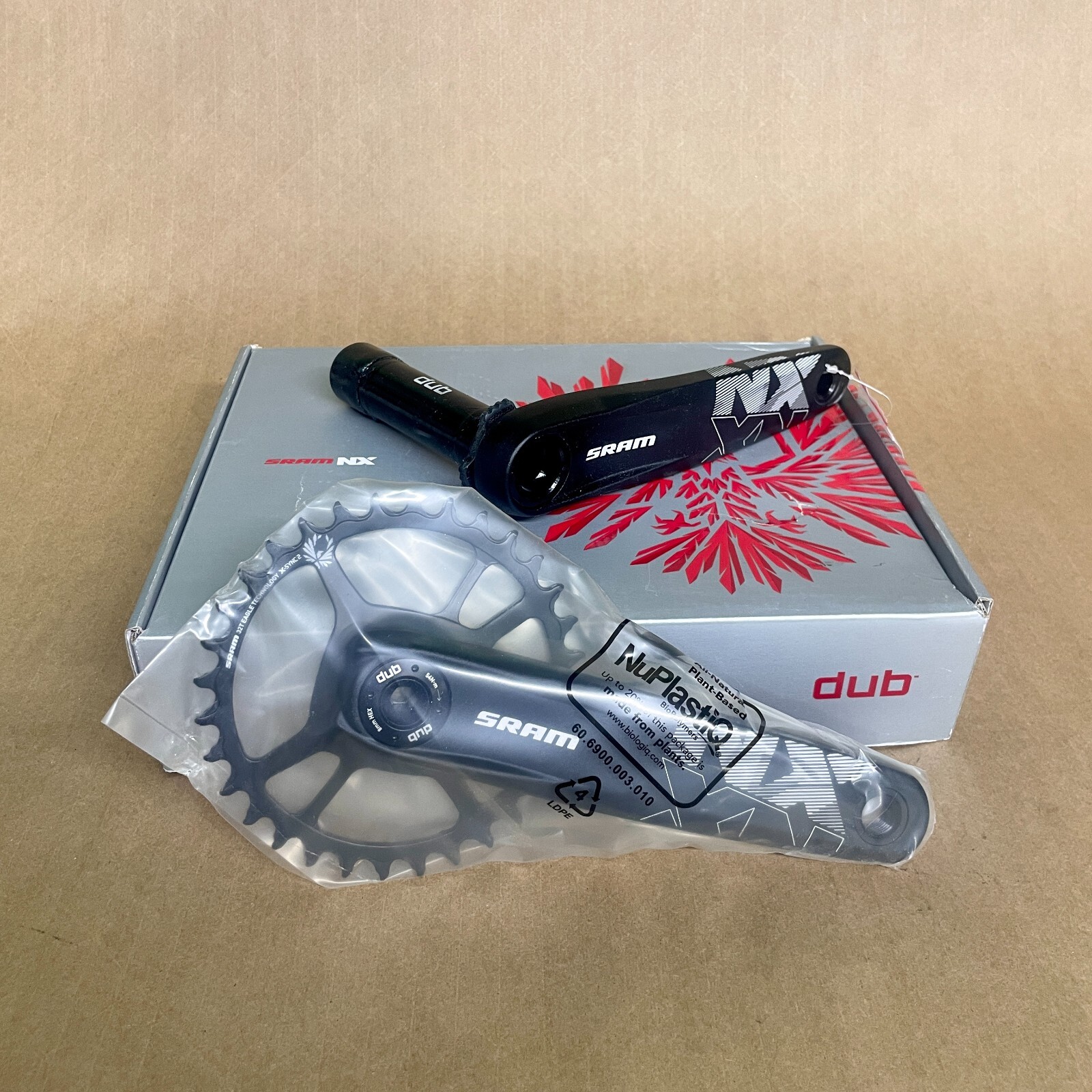 SRAM NX Eagle Crankset – 170mm, 12-Speed, 32t, Direct Mount, DUB Spindle, Black