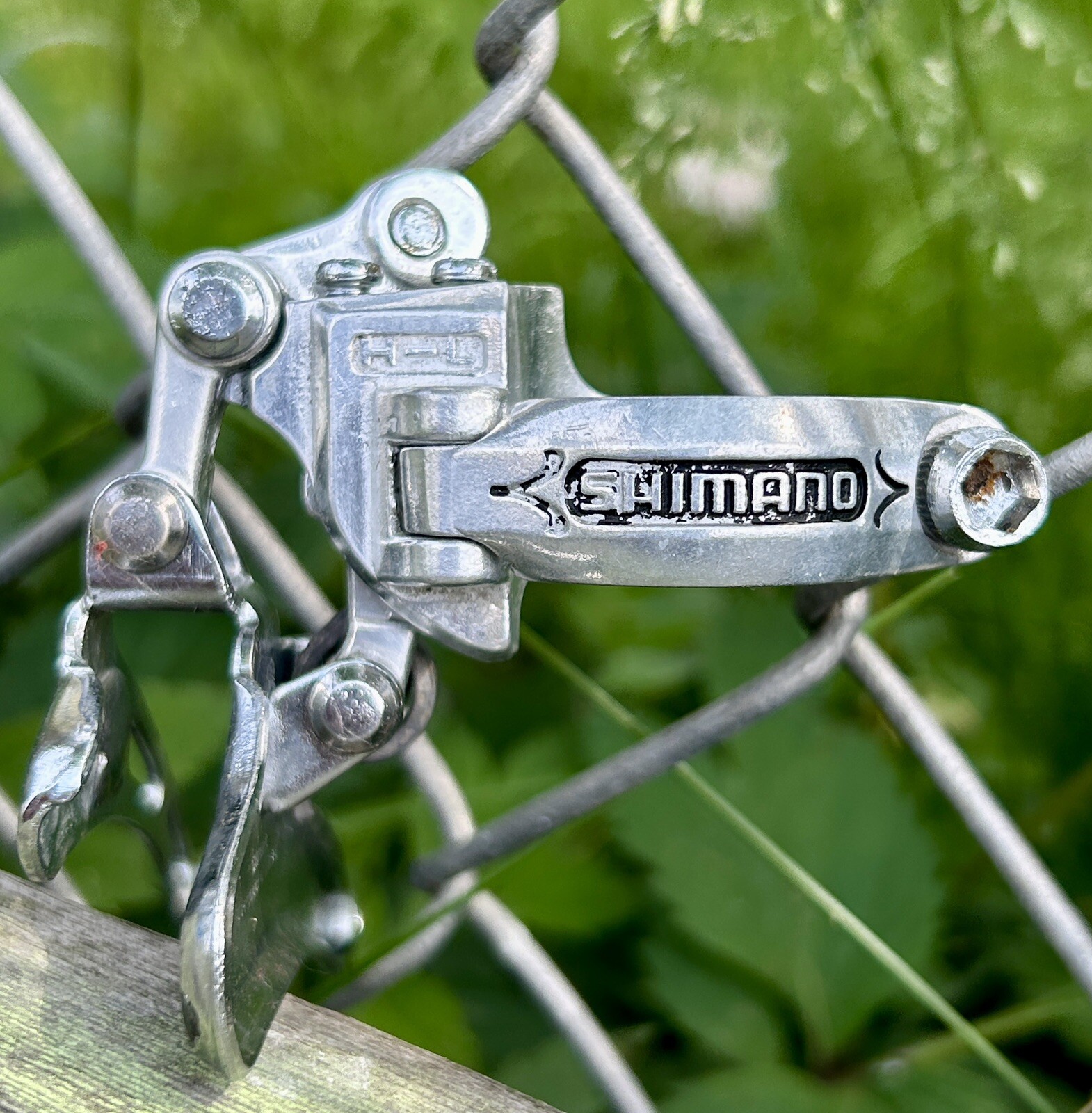 Shimano 600 Arabesque Front Derailleur Vintage Double Road Bike 70s 80s L’Eroica