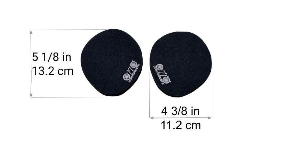 Zipp Vuka Alumina Armrest Pads & Official Velcro® Aerobars Tri TT