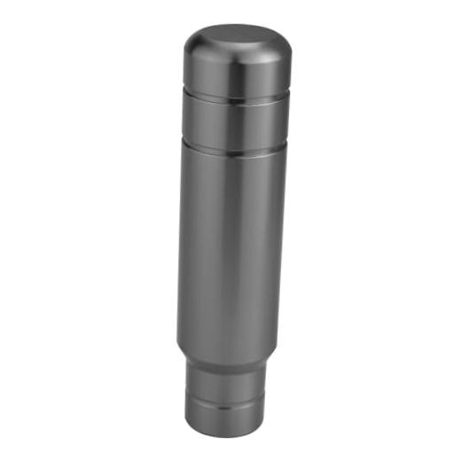 Weighted Shift Knob, 5″ Aluminum Gear Shifter Knobs Metal Stick Grey-2