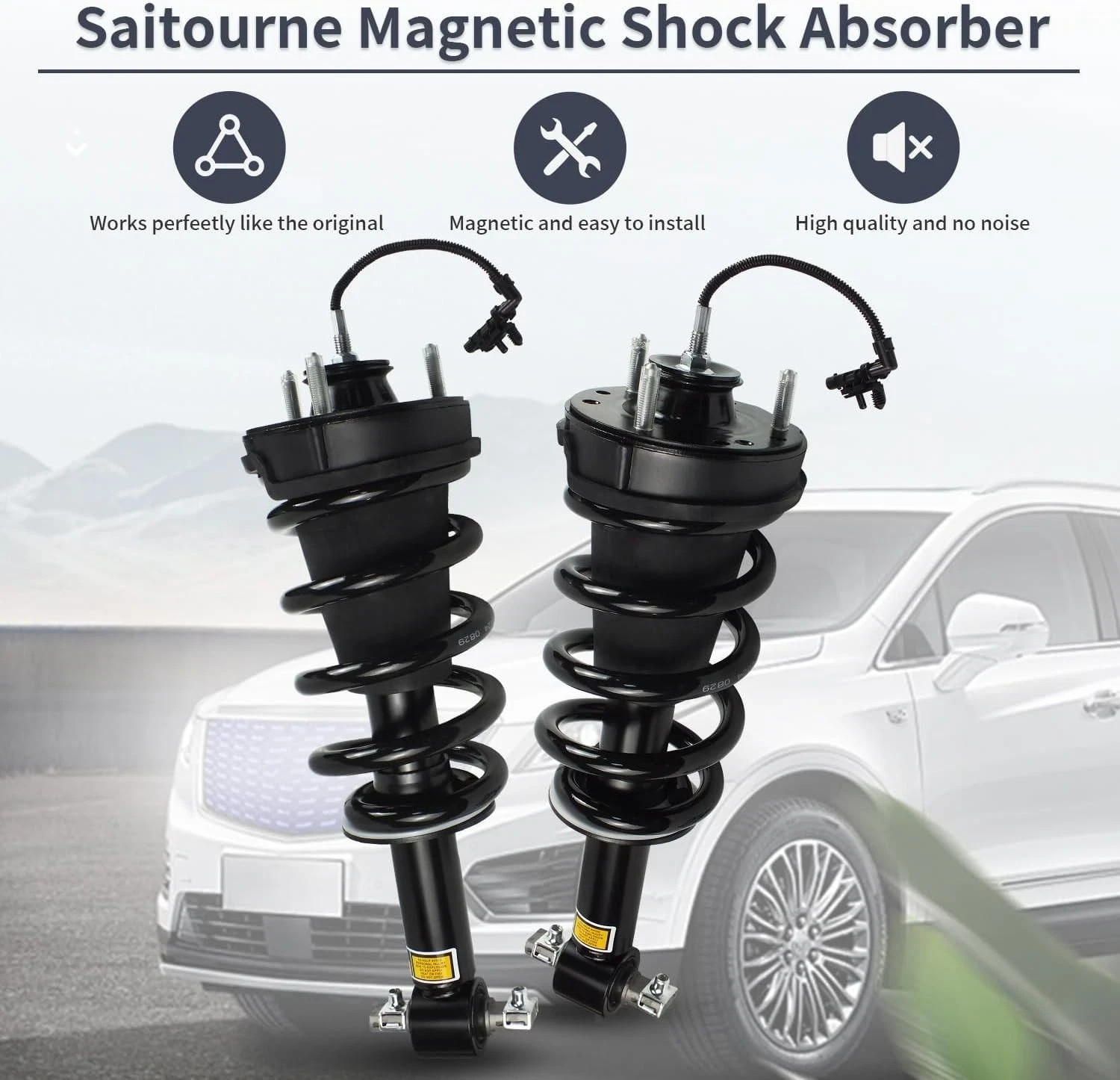 OEM Pair Front Shock Struts Assys Fit 2015-20 Escalade Yukon MagneRide 84176631