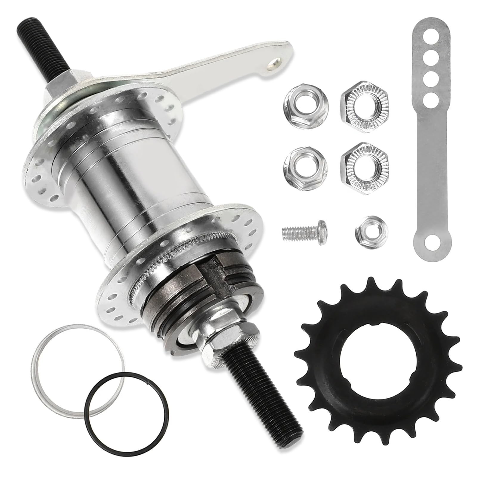 36 Hole Bicycle Coaster Brake Hub – Easy Install Rear Hub for Fixed Gear & MTB
