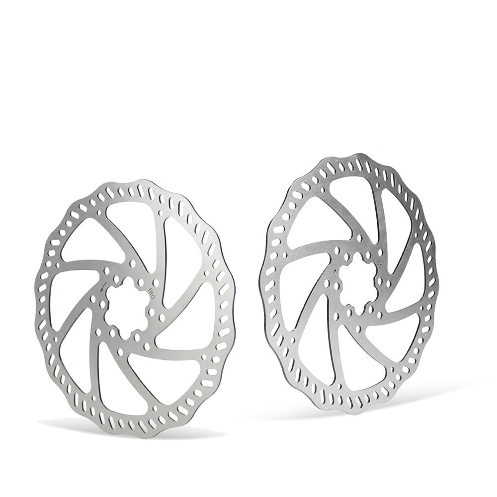 2Pack 180mm Disc Brake Rotor with 6 Bolts for Electric Bicycle Road Bike MTB BMX