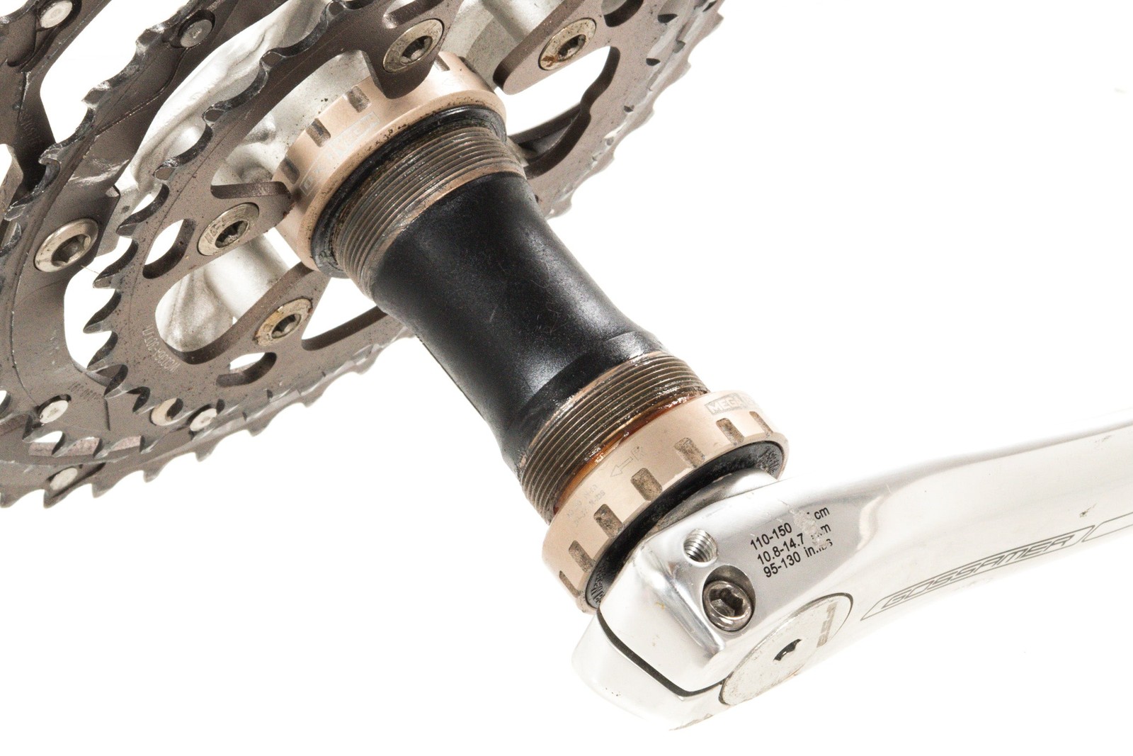 USED Shimano 105 5600/5603 3×10 speed Triple Road Groupset Silver