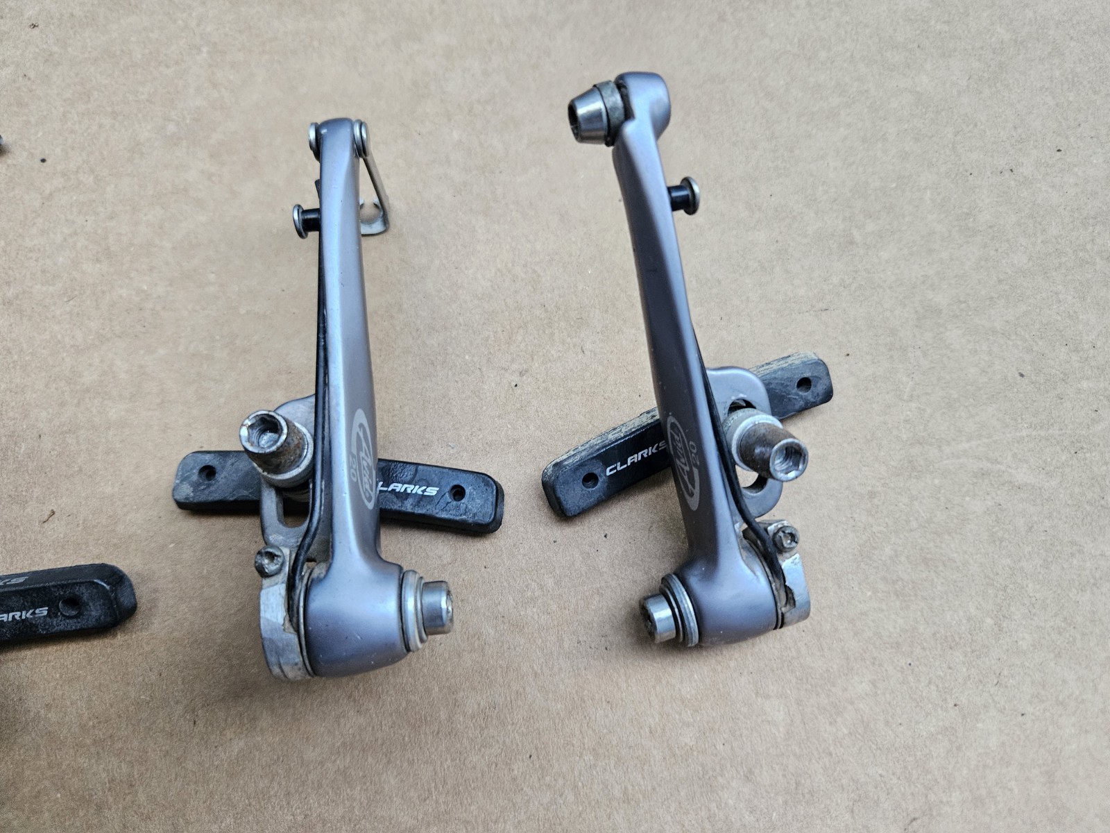 Vintage 90s Avid 20 Mountain Bike V Brakes Linear Pull Gray Front + Rear Set