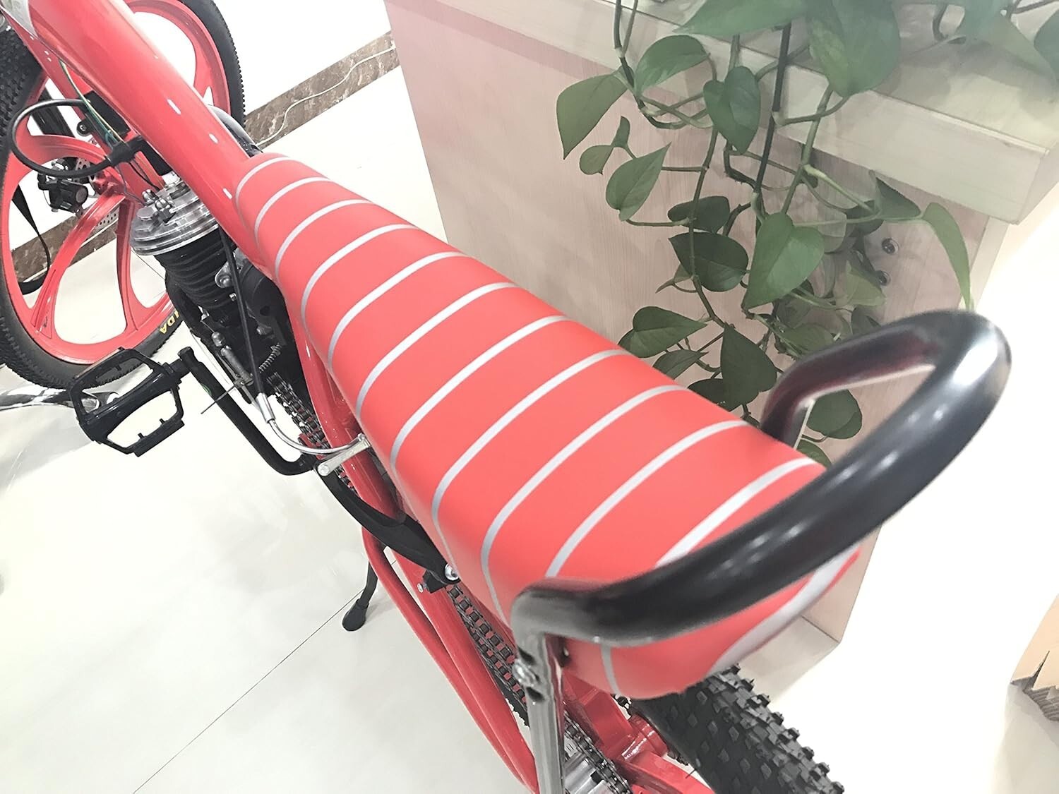 CDHPOWER 26″ Bicycle Banana Saddle Seat /U Frame Equipped-Gas Motorized Bicycle