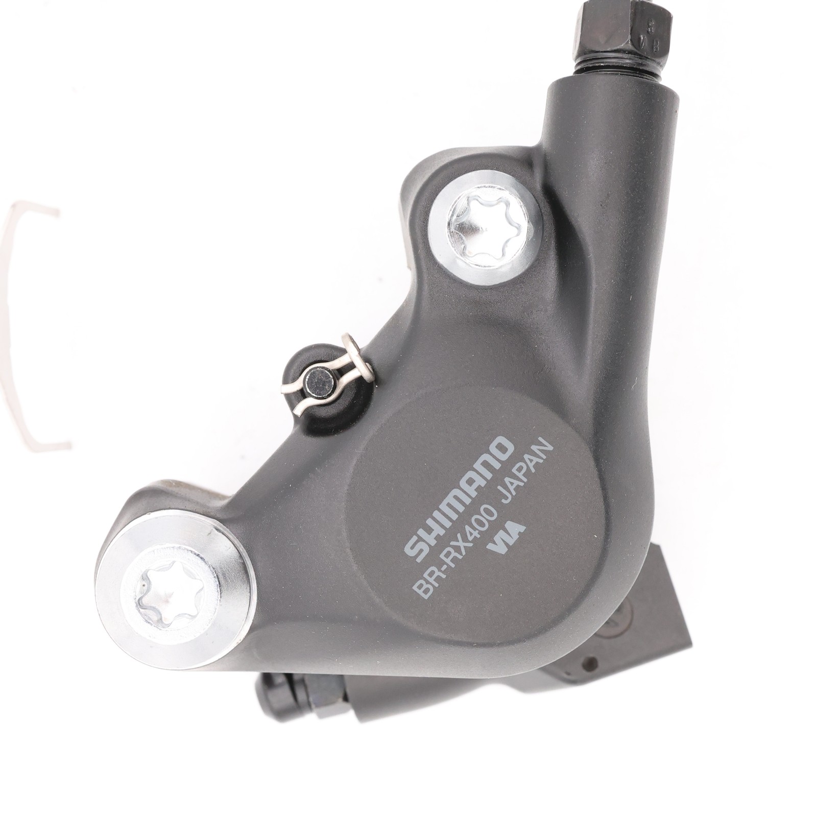 Shimano GRX BR-RX400 Hydraulic Disc Brake Caliper Flat Mount w/ Hose Pads