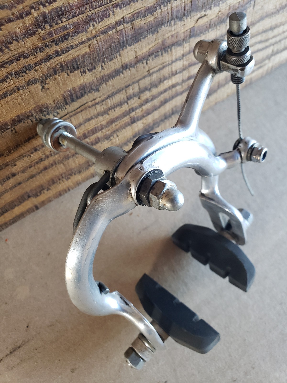 Unbranded Vintage Single Caliper Brake ~ Complete All Aluminum