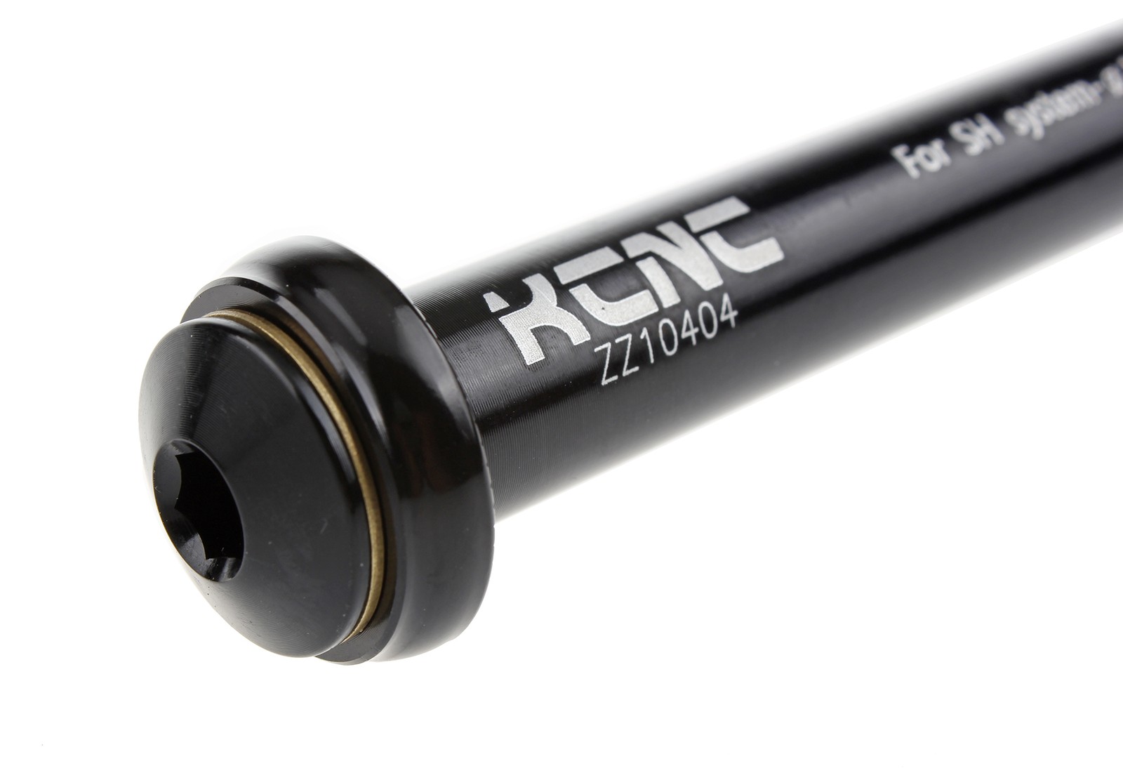 KCNC KQR08 15mm Front Thru Axle 100mm Shimano FOX M14xP1.5 CNC Black Skewer 146m