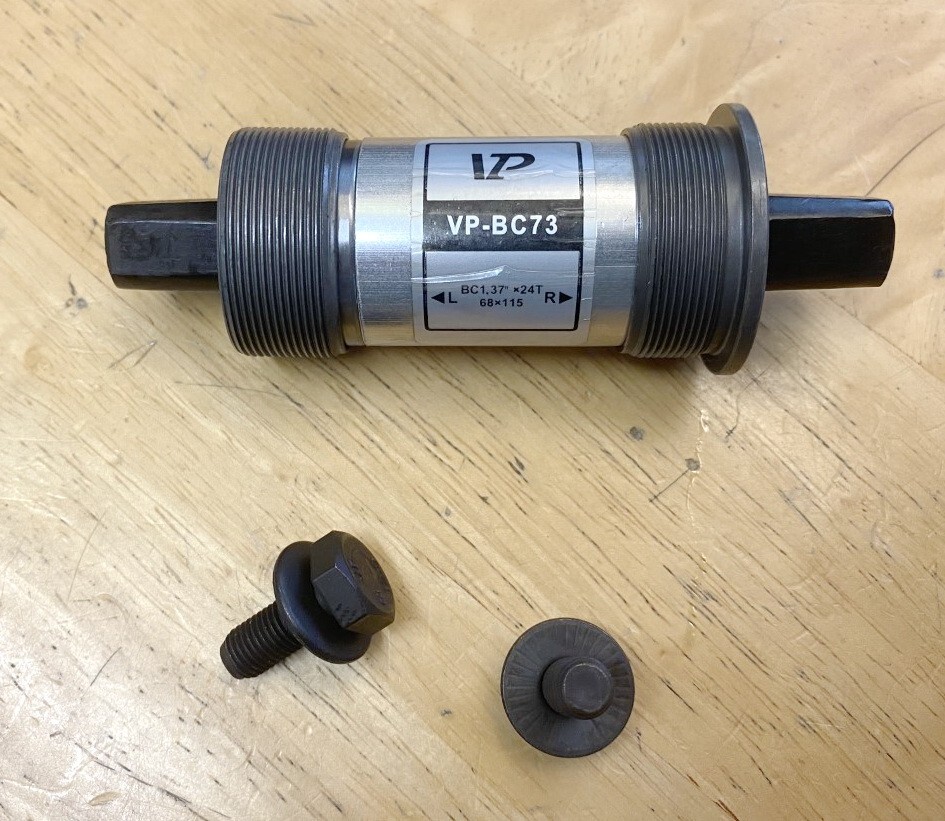 Square Taper VP Bottom Bracket 68x115mm Sealed Cartridge Bearings Bicycle