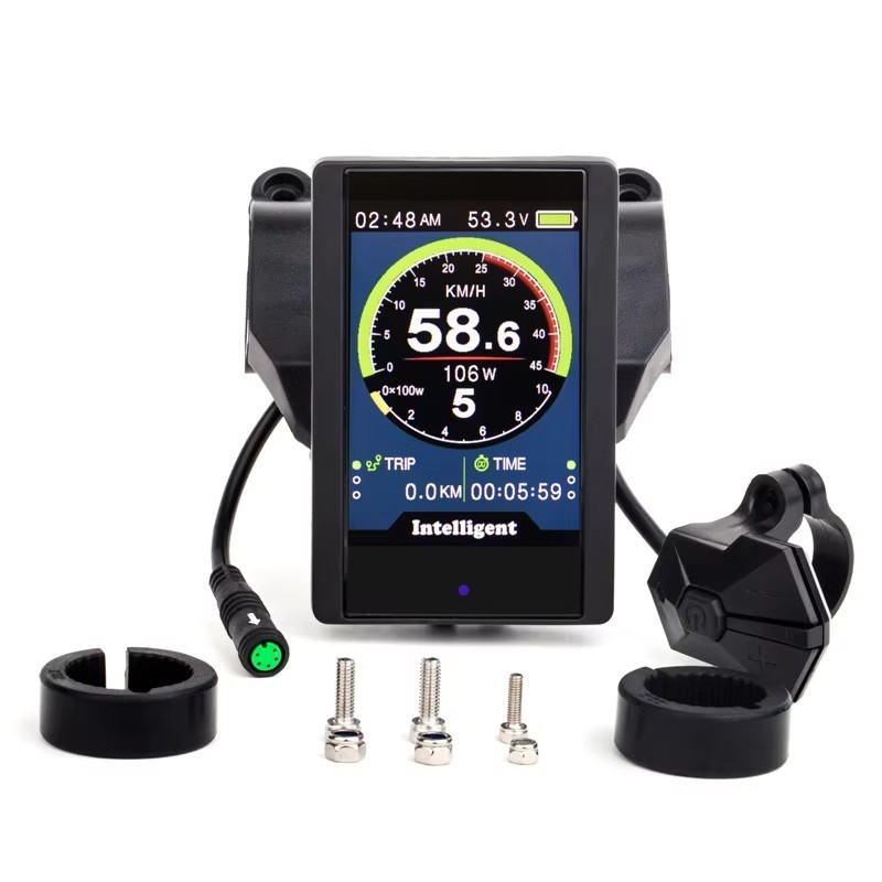 Bafang colorfu LCD Panel Display for Mid-drive Motor Kits Electric Bicycle Ebike