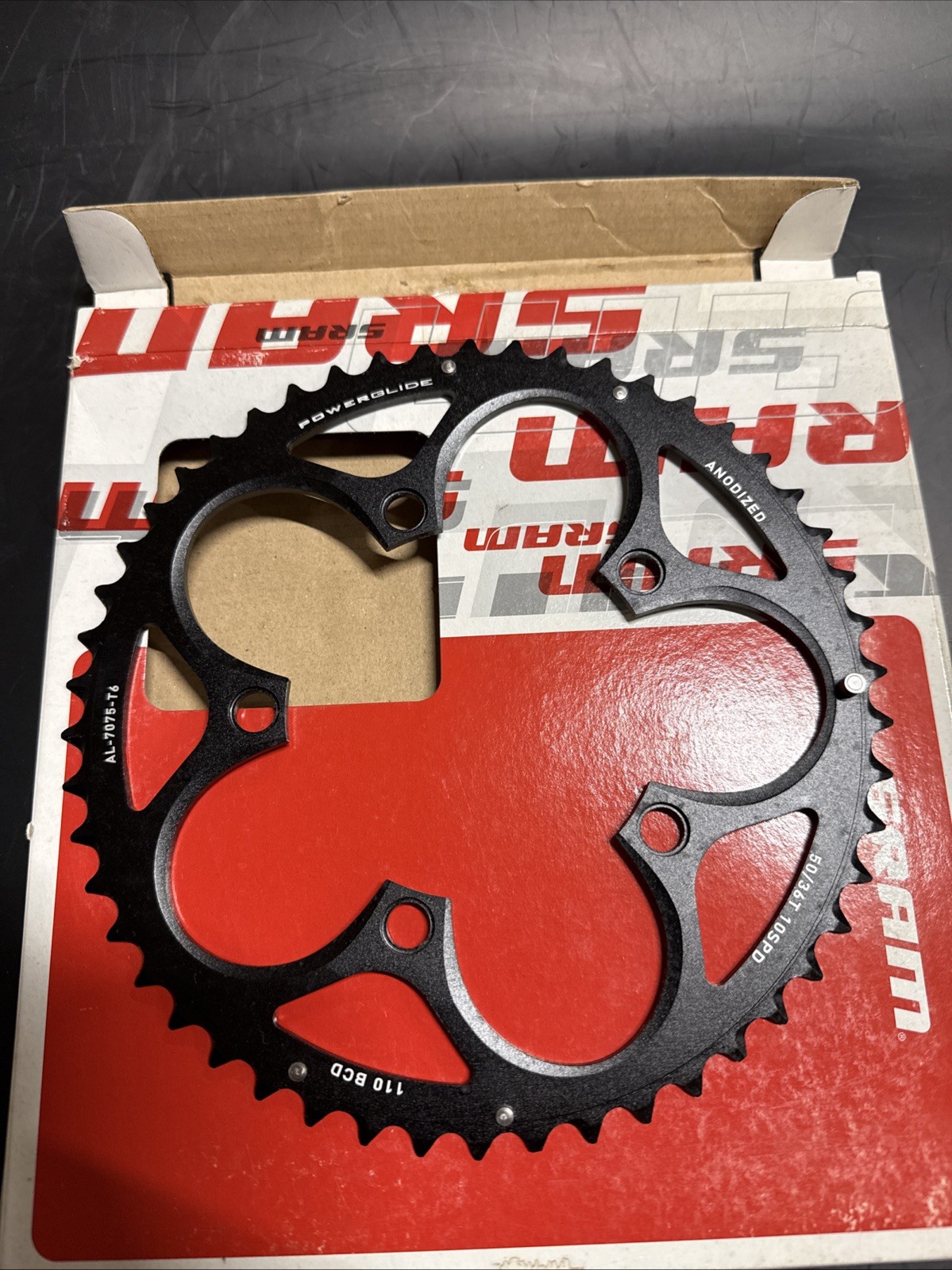 Sram Powerglide 50 Tooth Chainring 110bcd 10 Speed (9479-33)