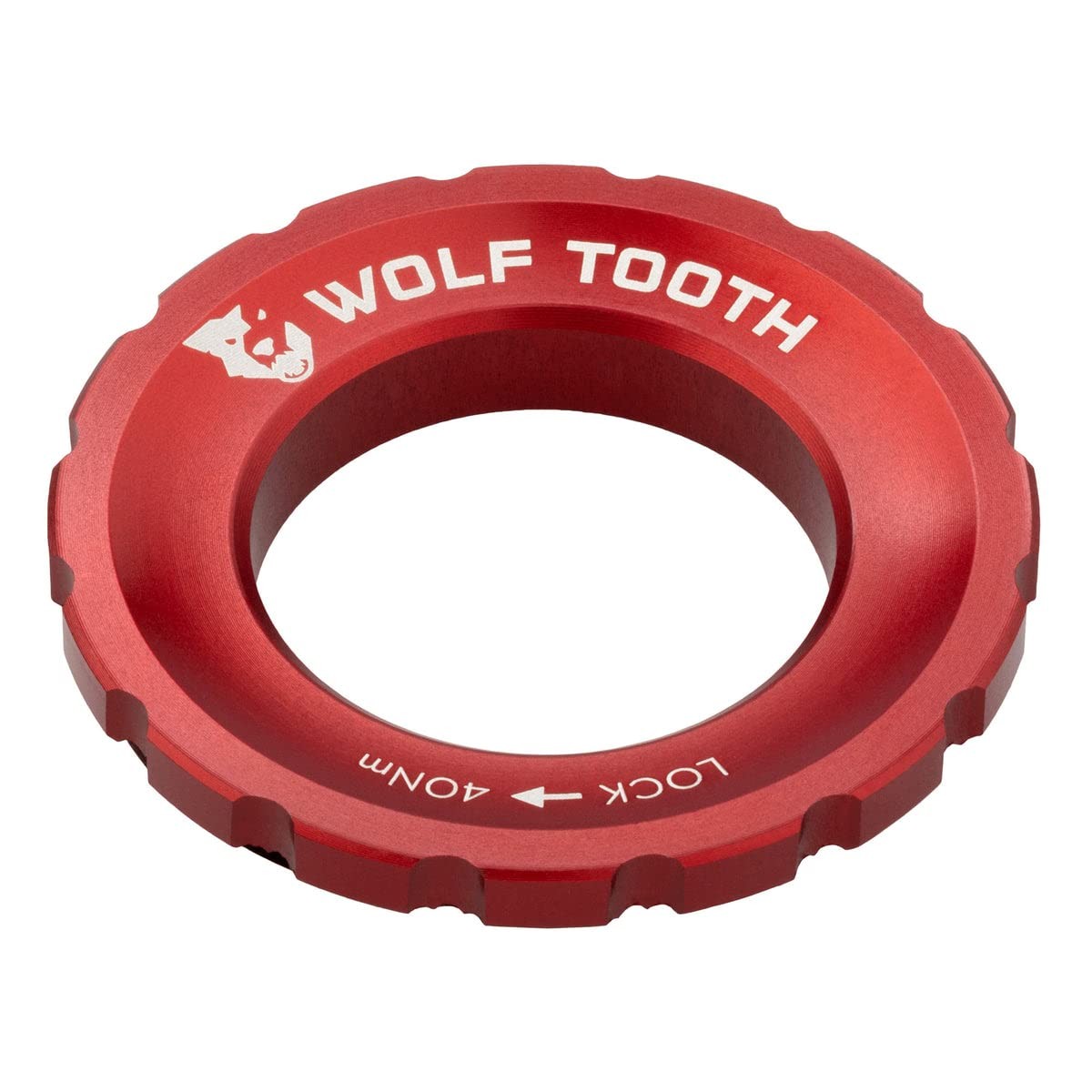 Centerlock Rotor Lockring Red