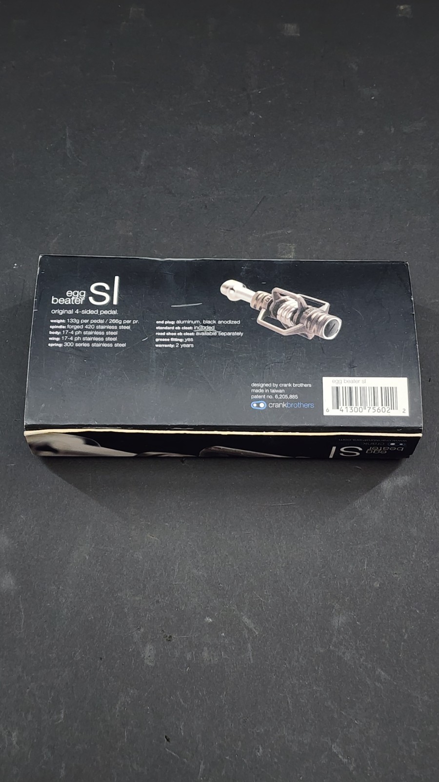Crankbrothers Egg Beater SL Stainless Steel Clipless Pedals 266 Grams New