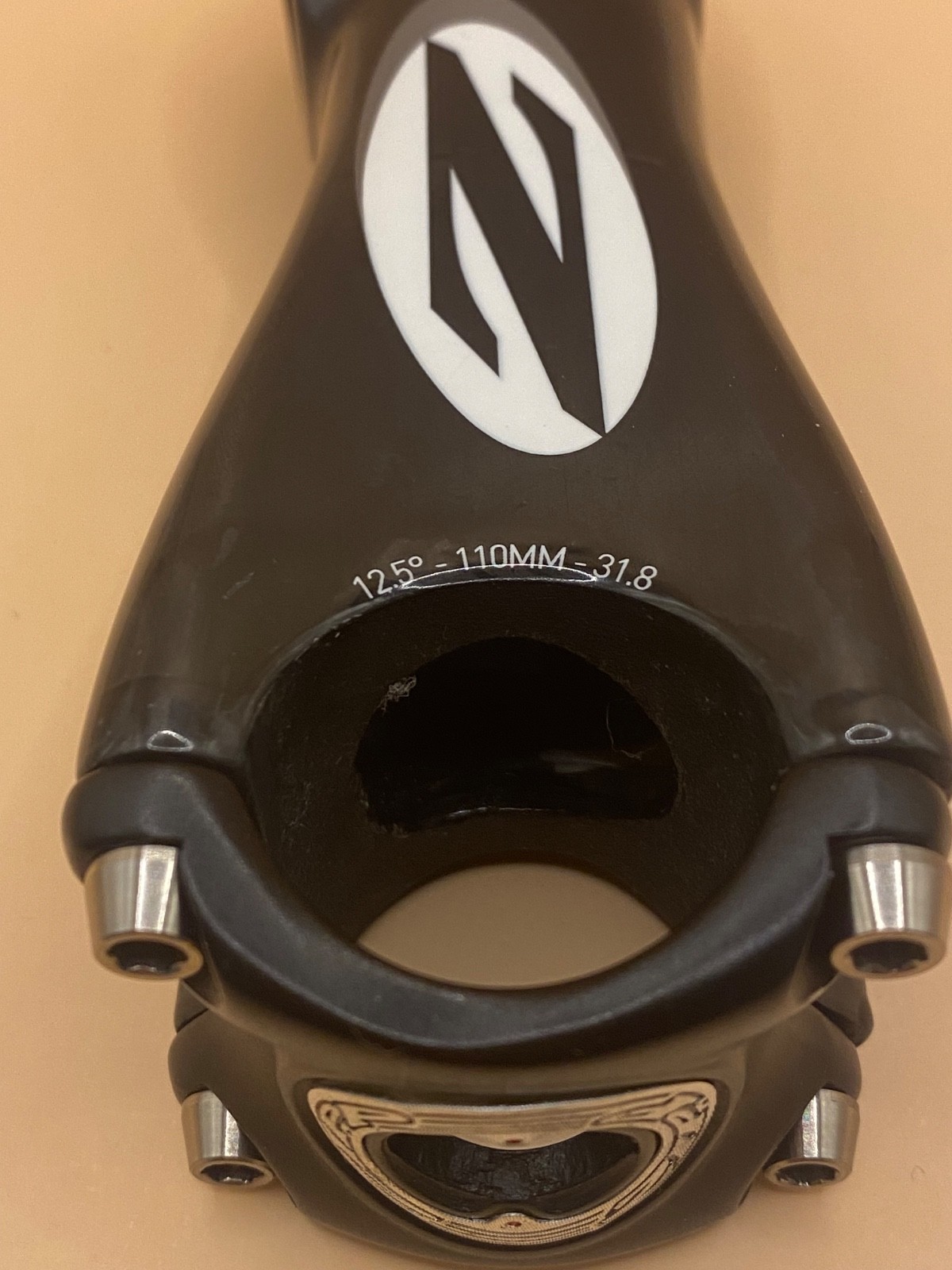 Zipp SL-145 Carbon Road Bike Stem 110mm 12.5° 31.8mm Lightweight Black