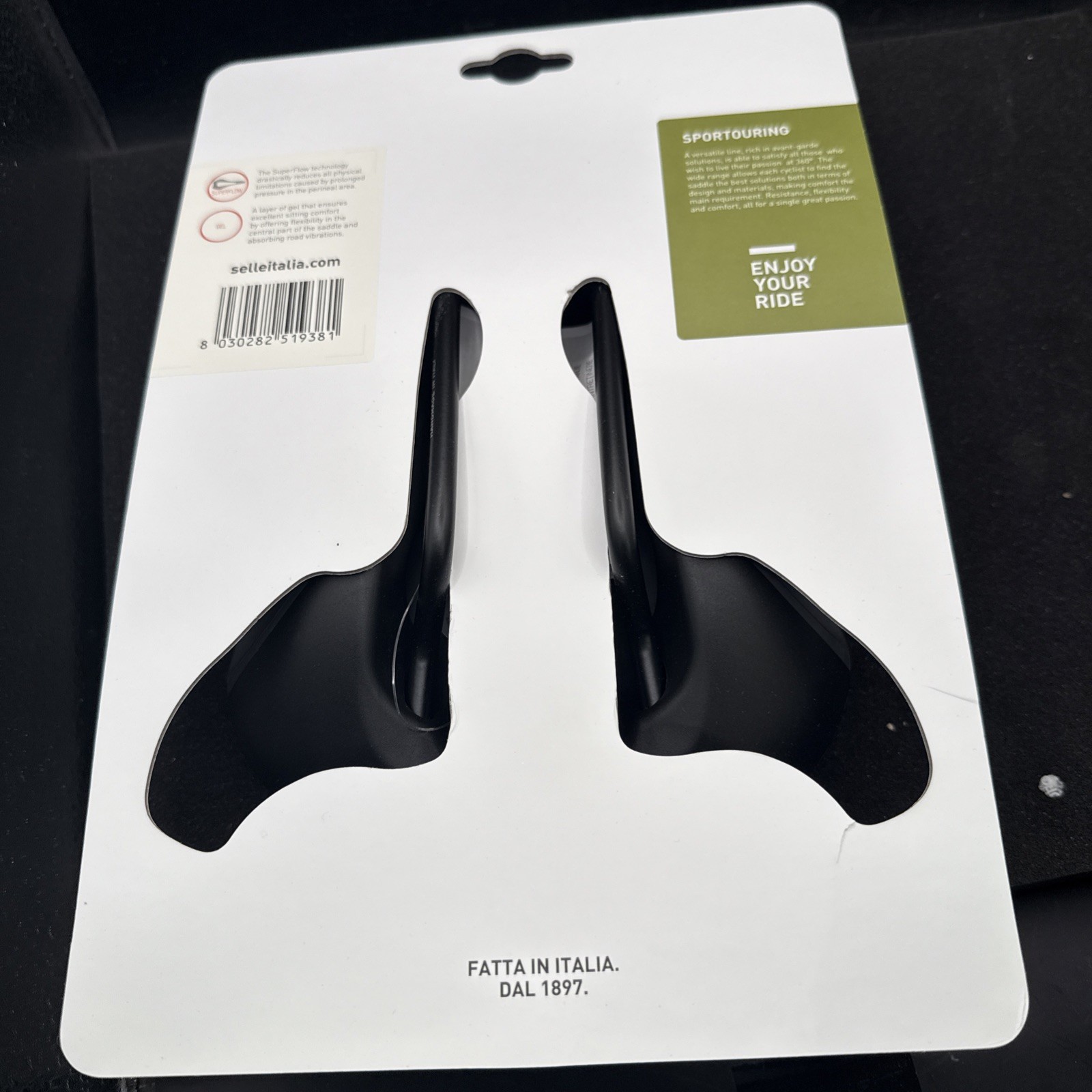 Selle Italia St7 Superflow Vision No Light Cycling Saddle Seat L3 165mm 9419-63