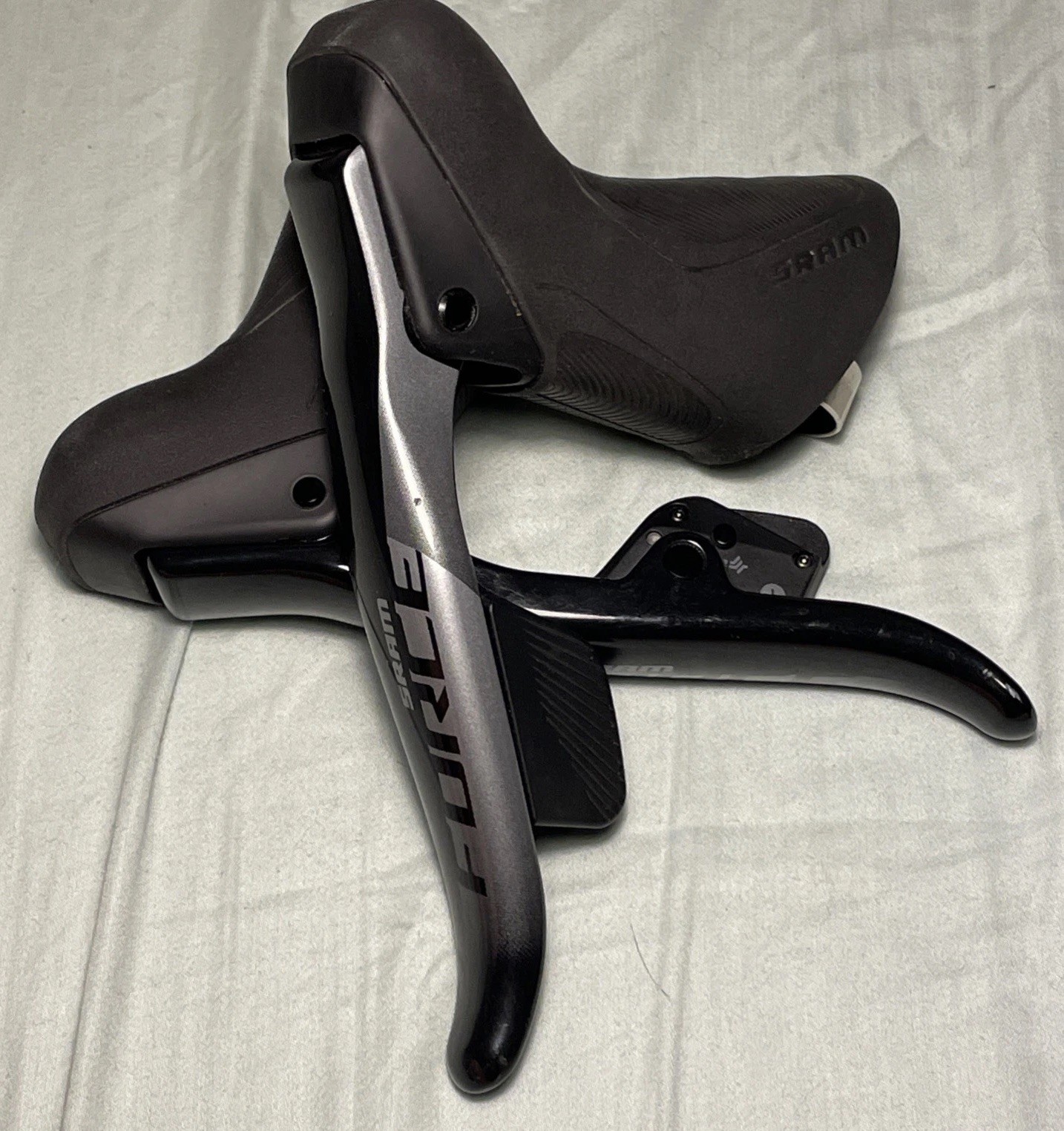 SRAM Force eTap AXS 12 Speed ROAD Wireless CARBON Rim Brake Shifters VGC